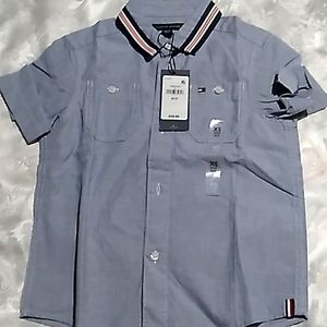 Boys Tommy Hilfiger shirt size 4-5 or XS